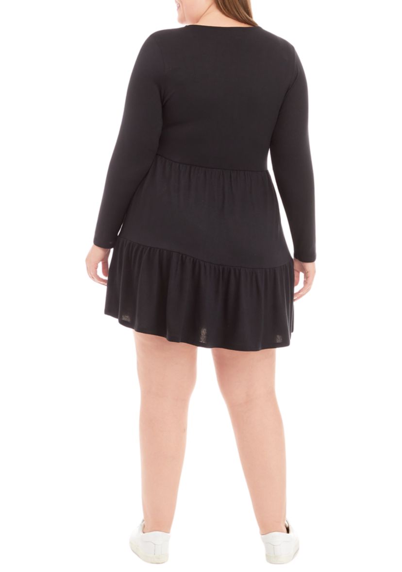 Plus Size Animal Printed Dress