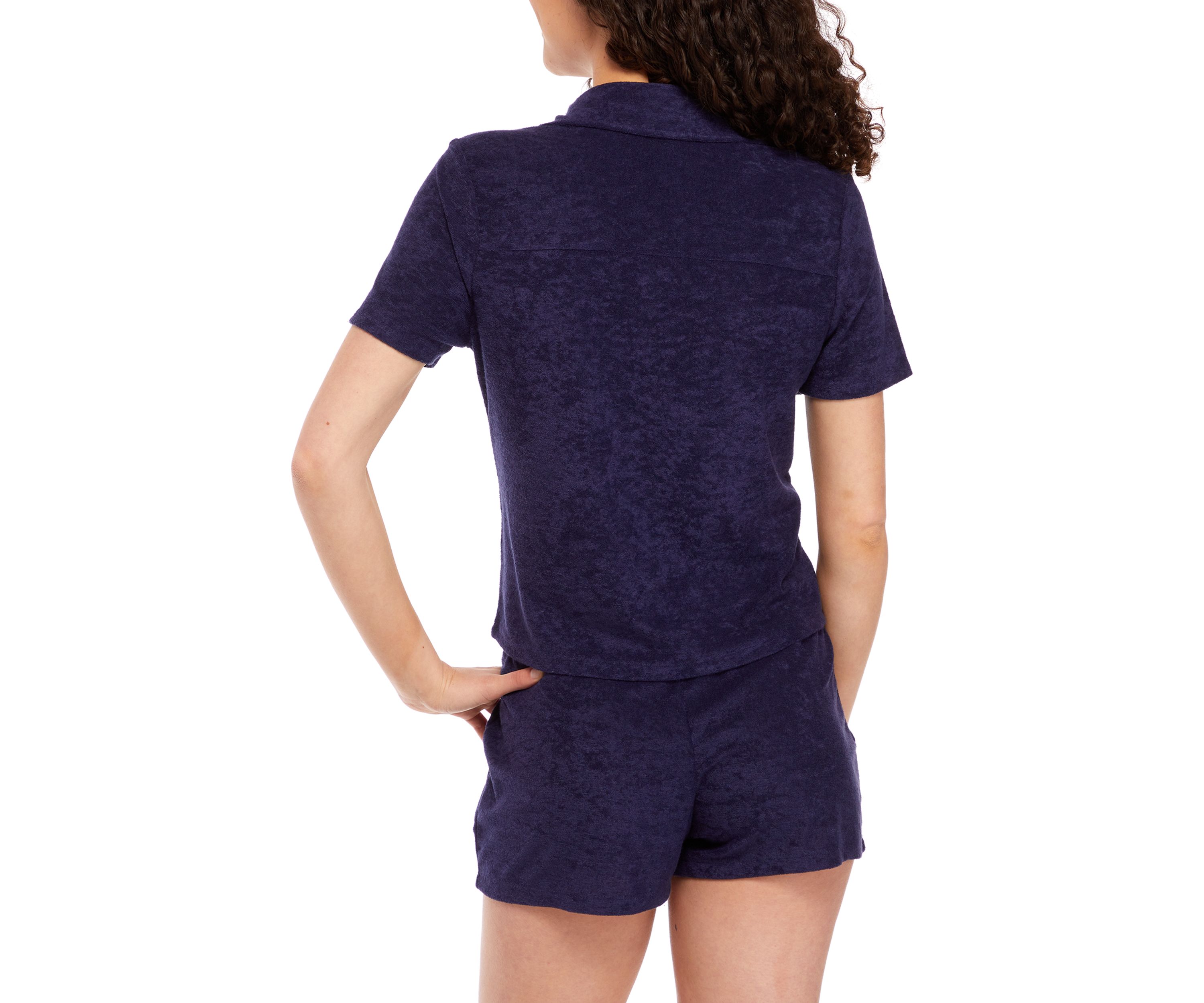 Juniors Terry Polo Shirt 