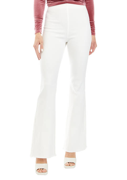 Tinseltown High Rise Pull On Flare Jeans