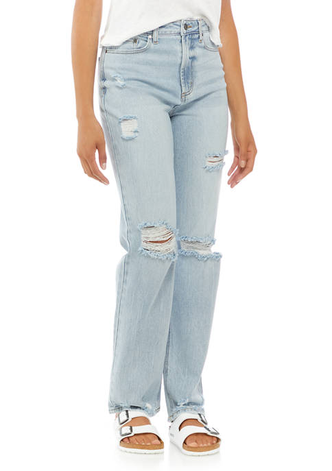 Tinseltown Juniors Baggy Straight Jeans