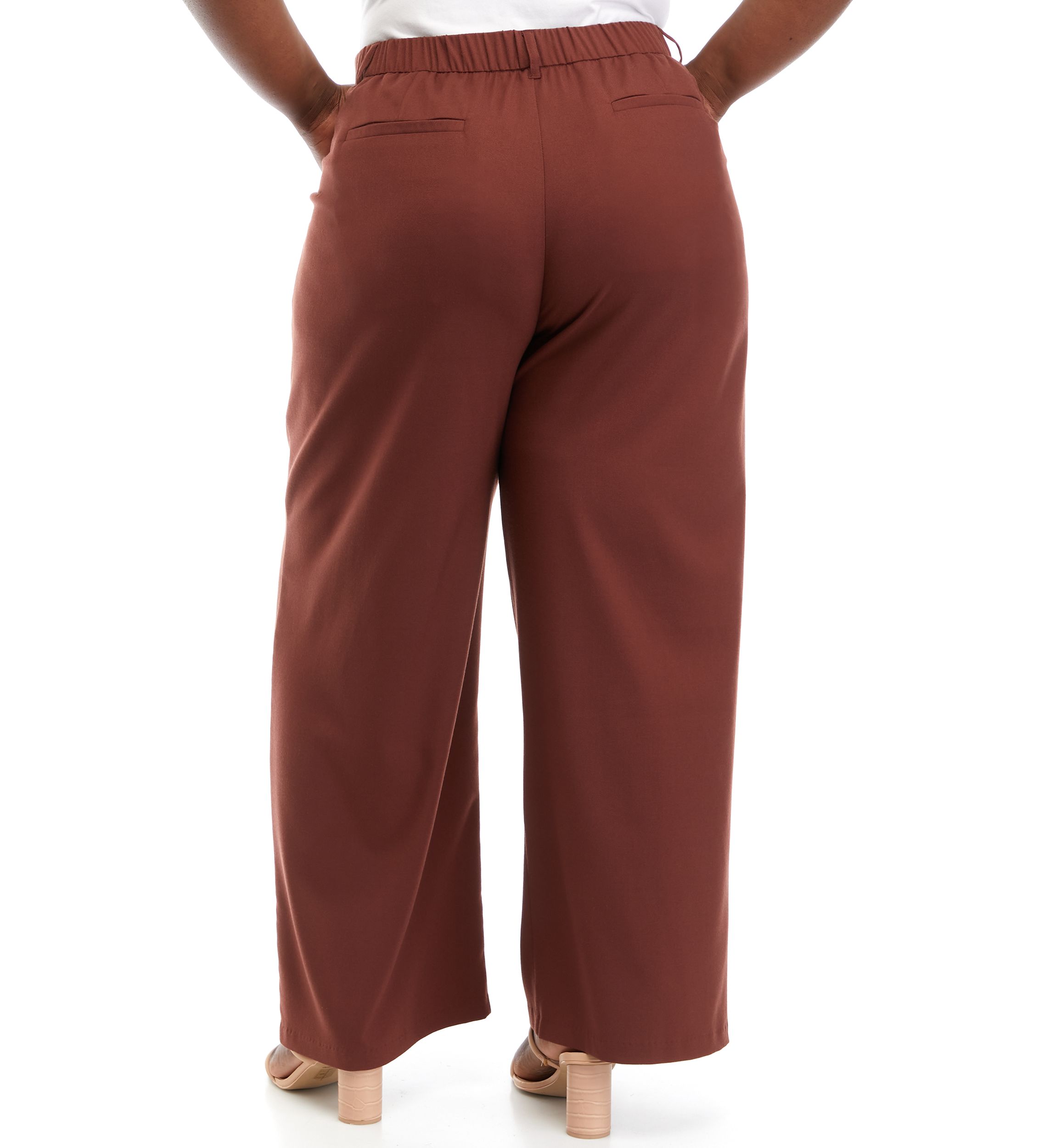 Plus Size Wide Leg Pants