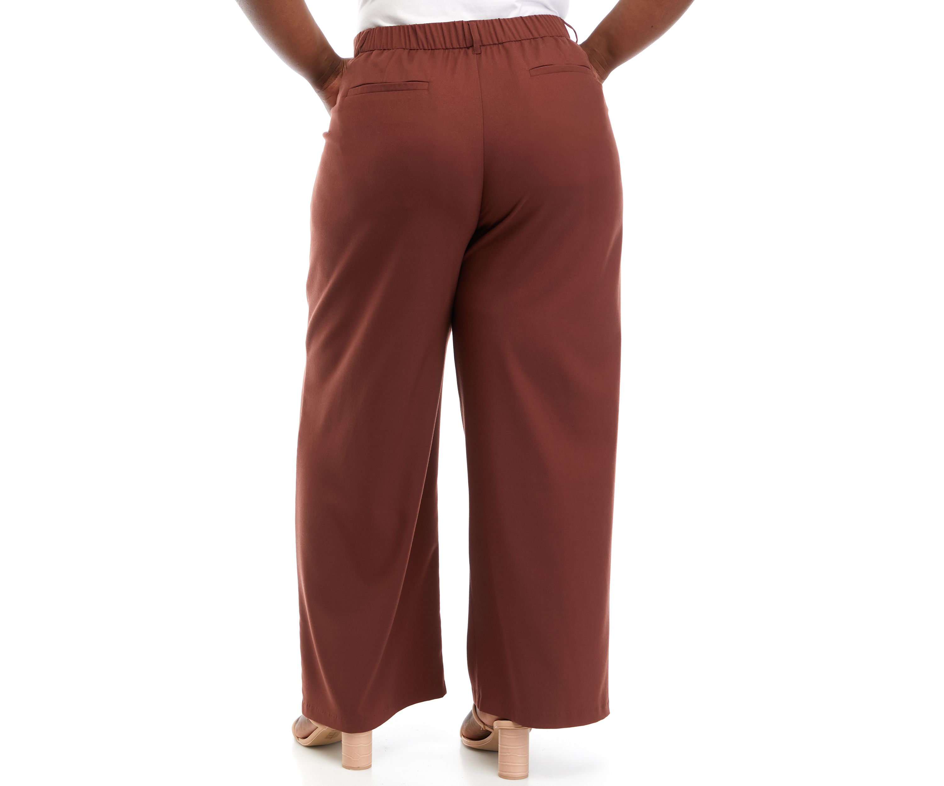 Plus Size Wide Leg Pants
