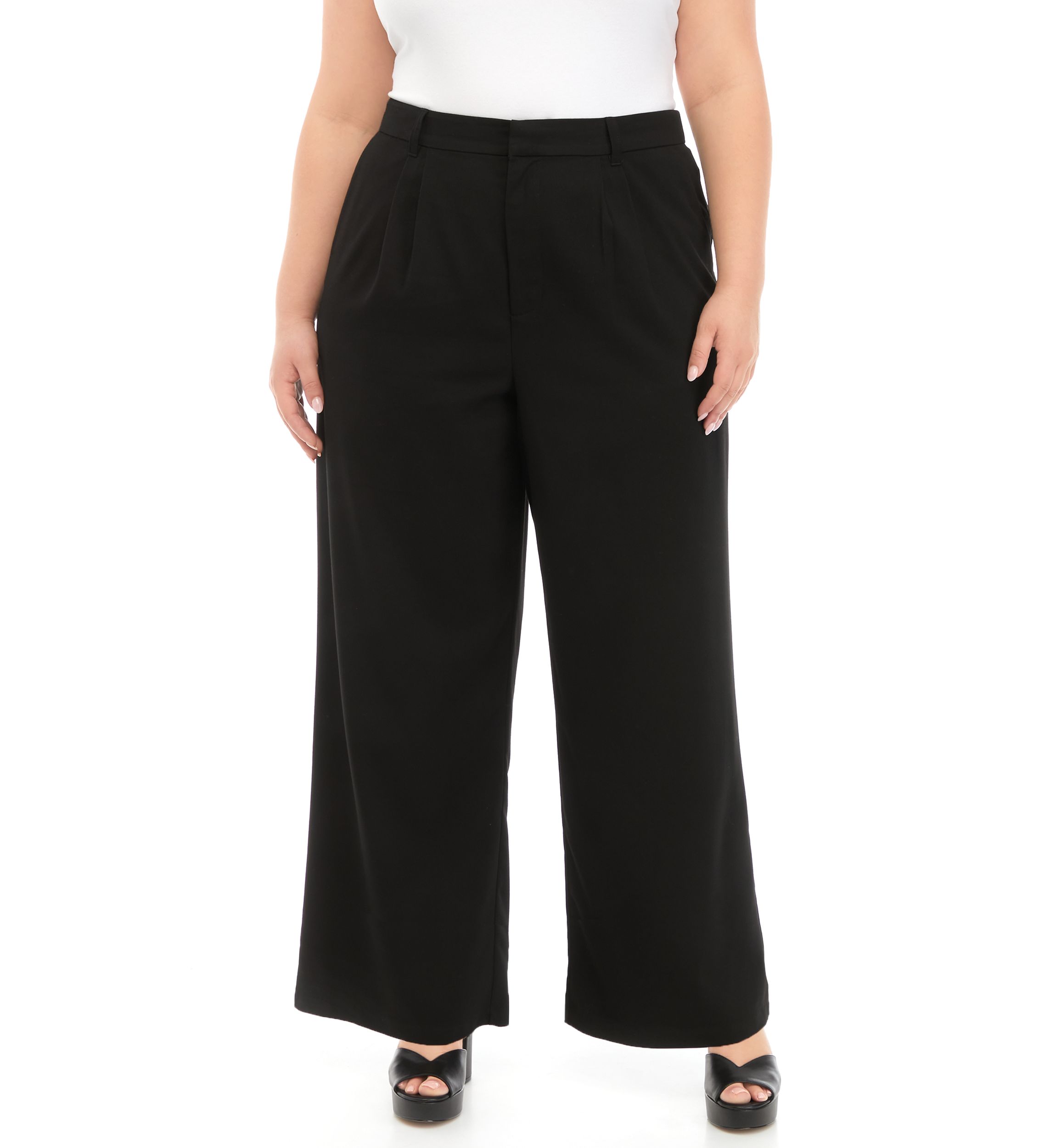 Plus Size Tailored Pants