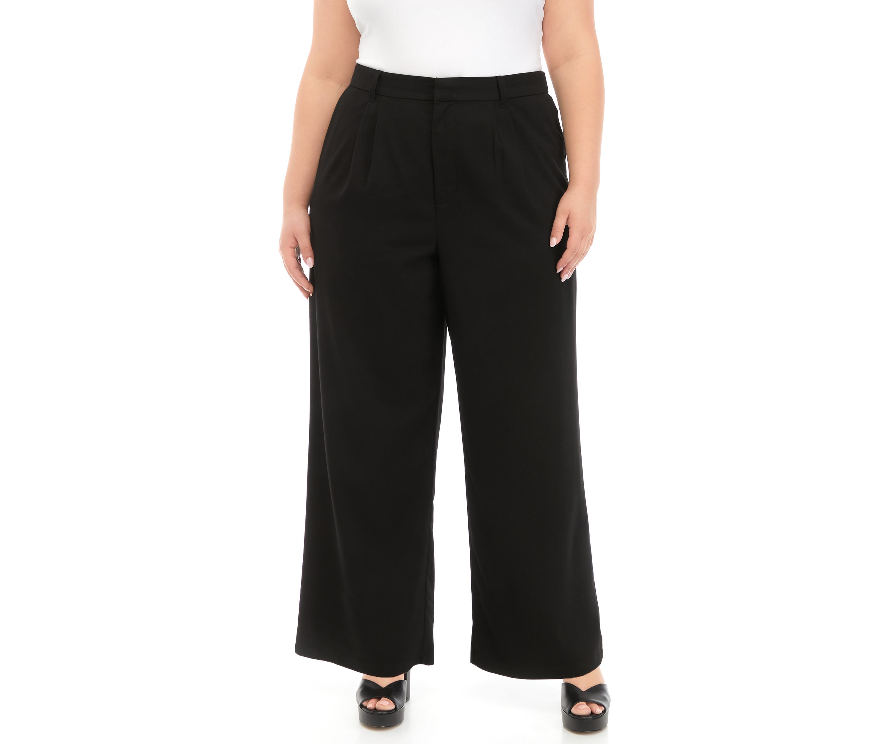 Plus Size Tailored Pants