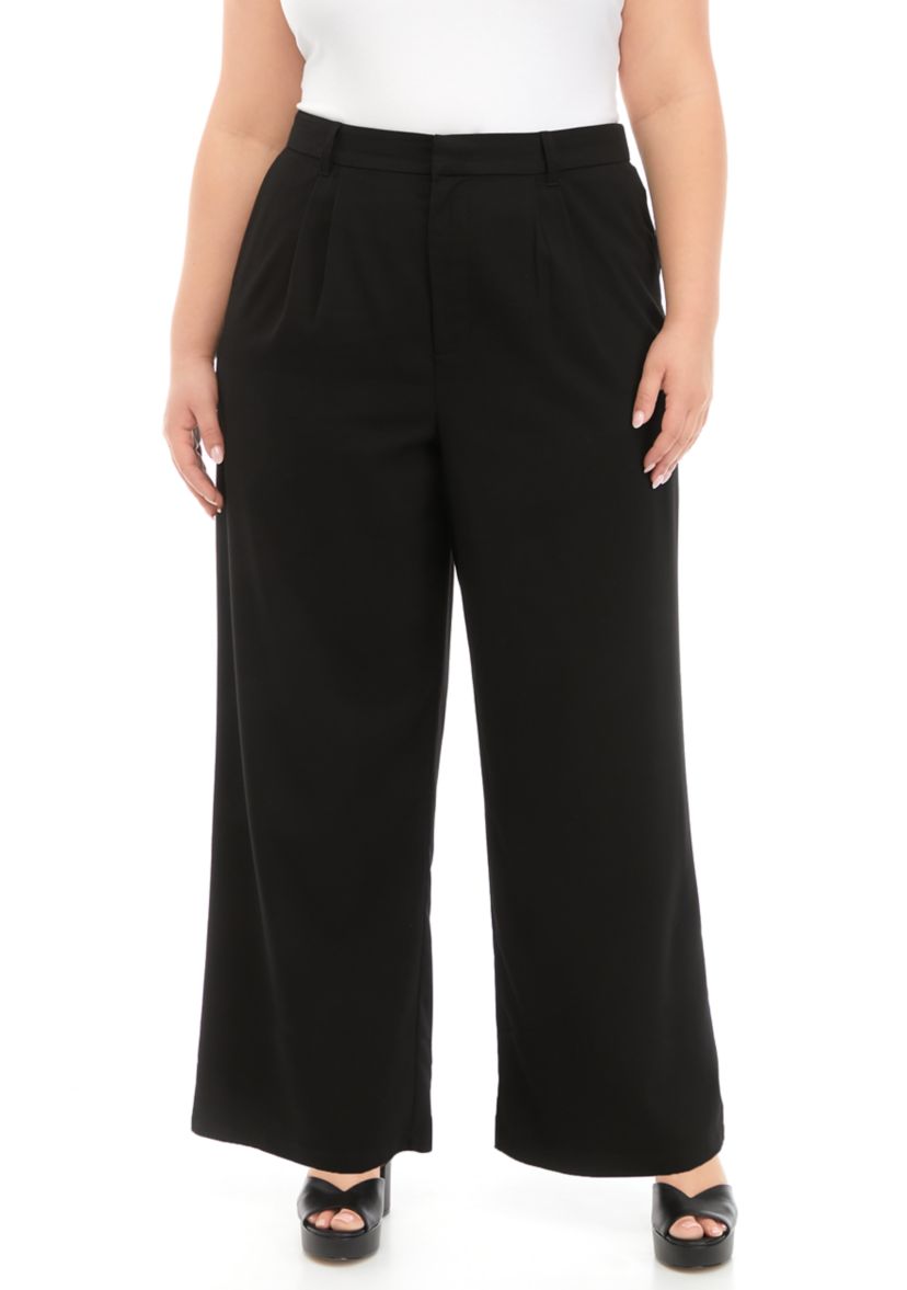 Plus Size Tailored Pants
