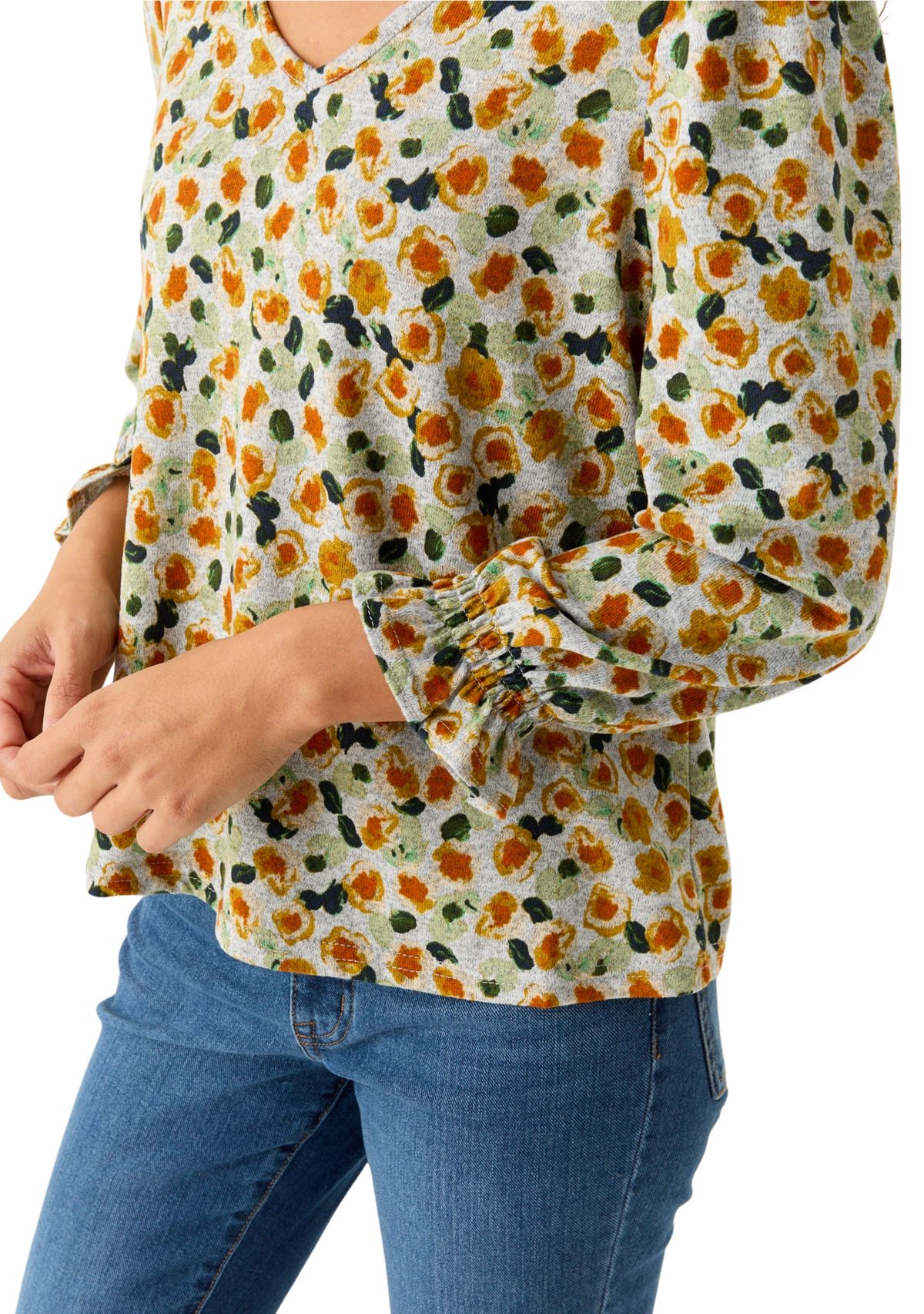 Petite Luxe Knit Top