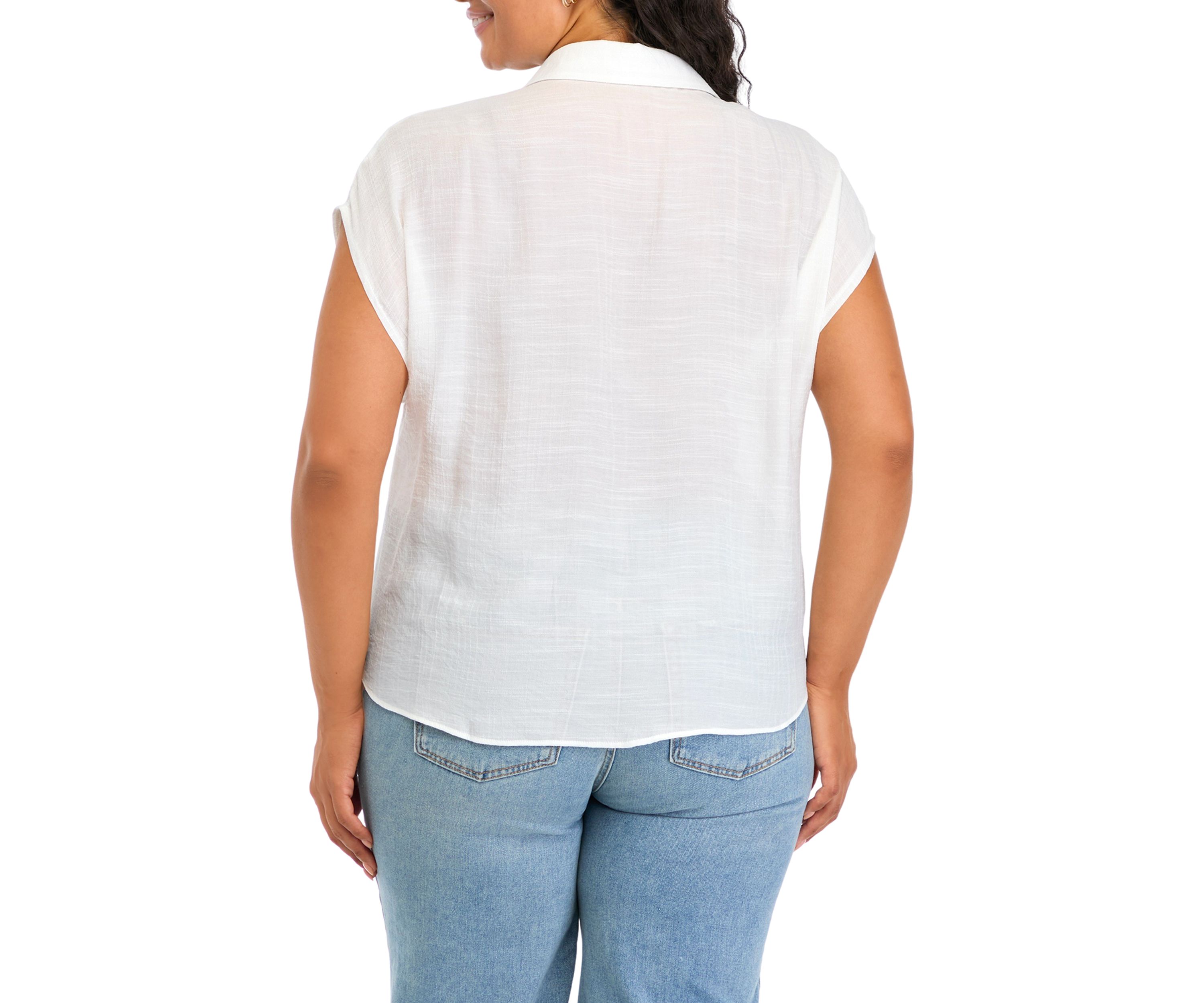 Plus Size Spring Bouquet Shirt