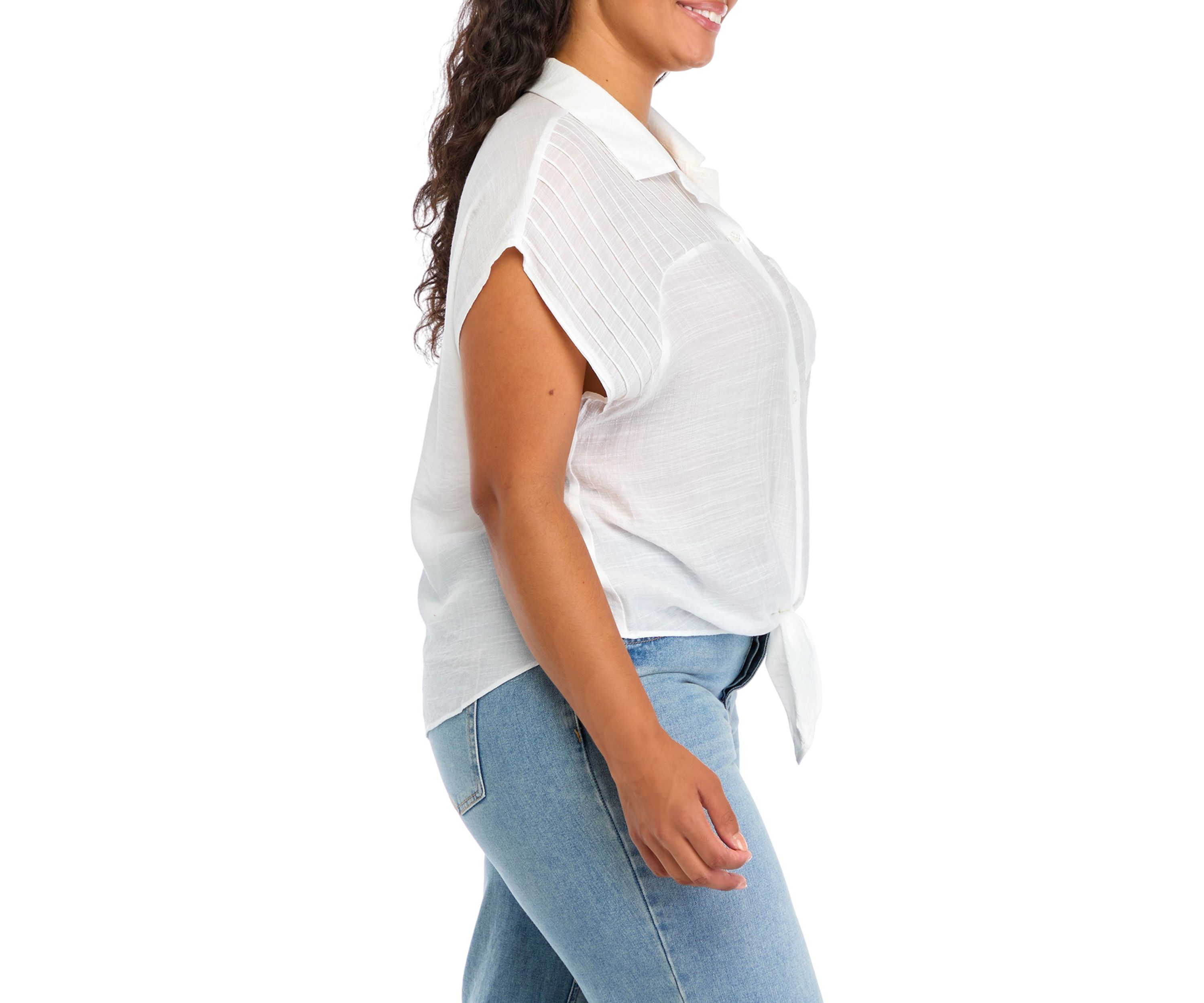 Plus Size Spring Bouquet Shirt