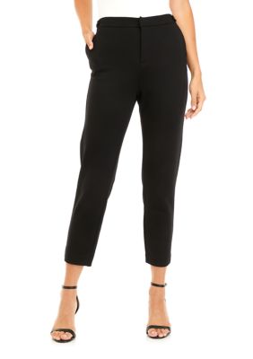 Sharagano Women s Ponte Pants with Tab Detail belk