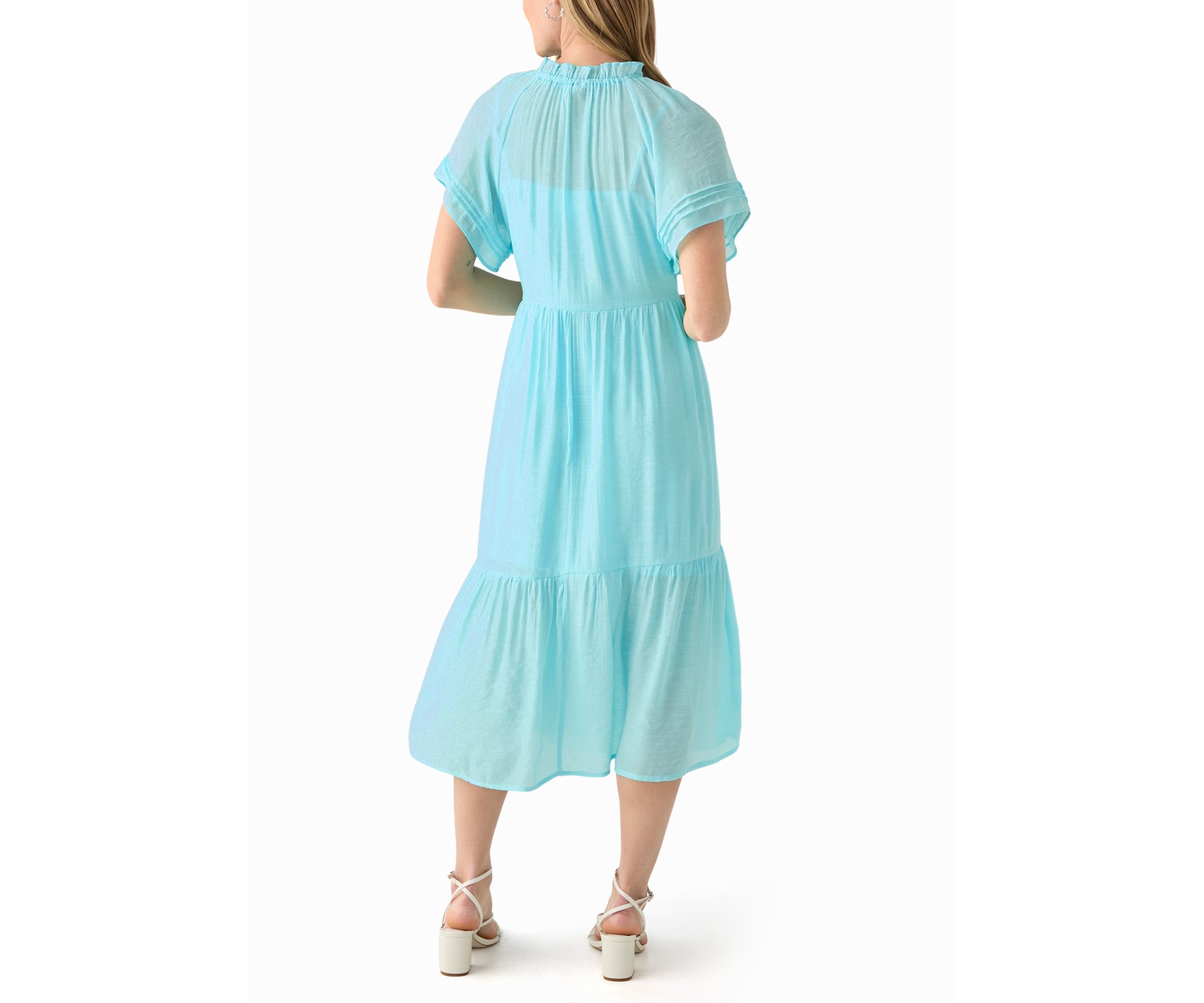 Petite Island Paradise Midi Dress