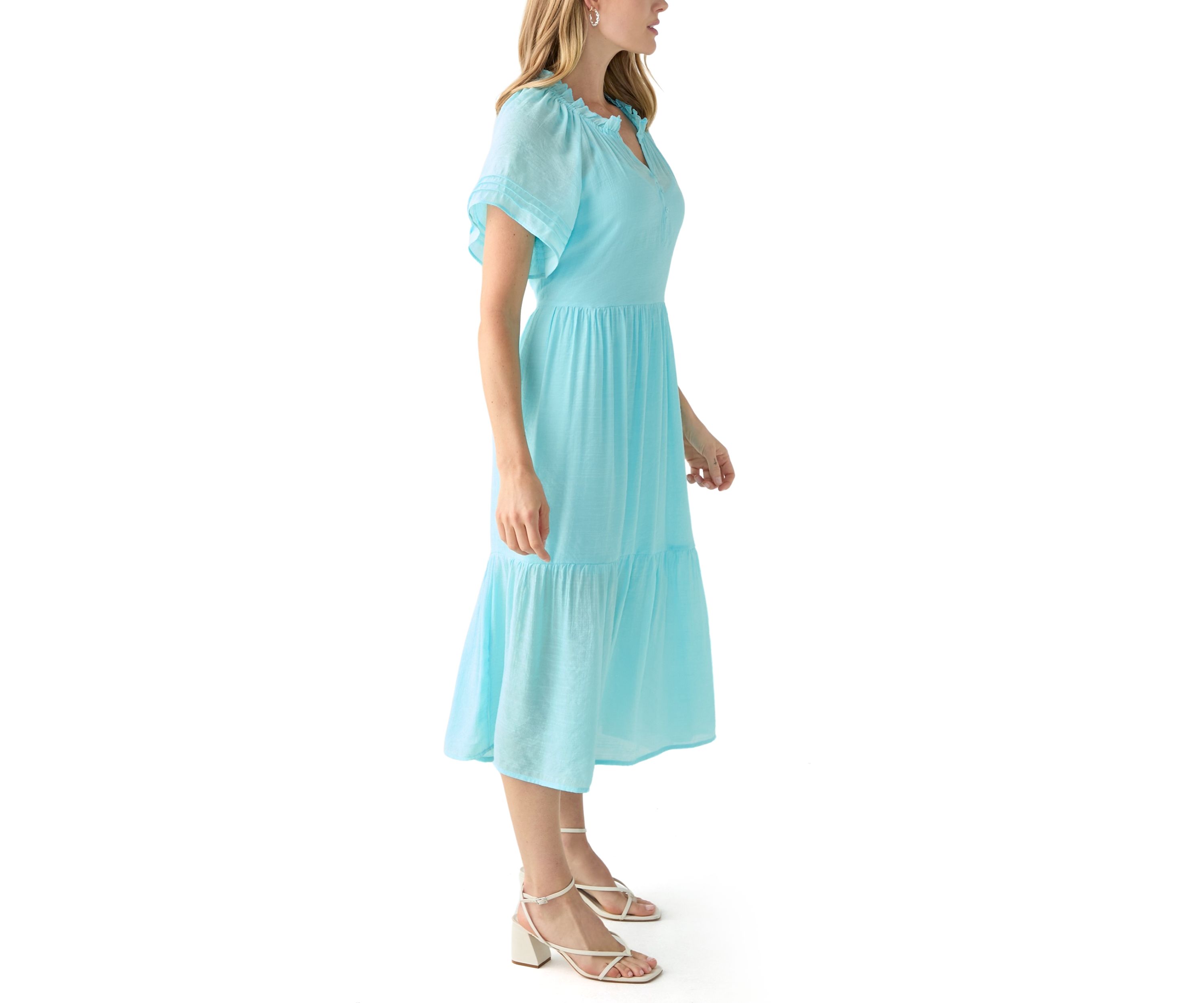 Petite Island Paradise Midi Dress