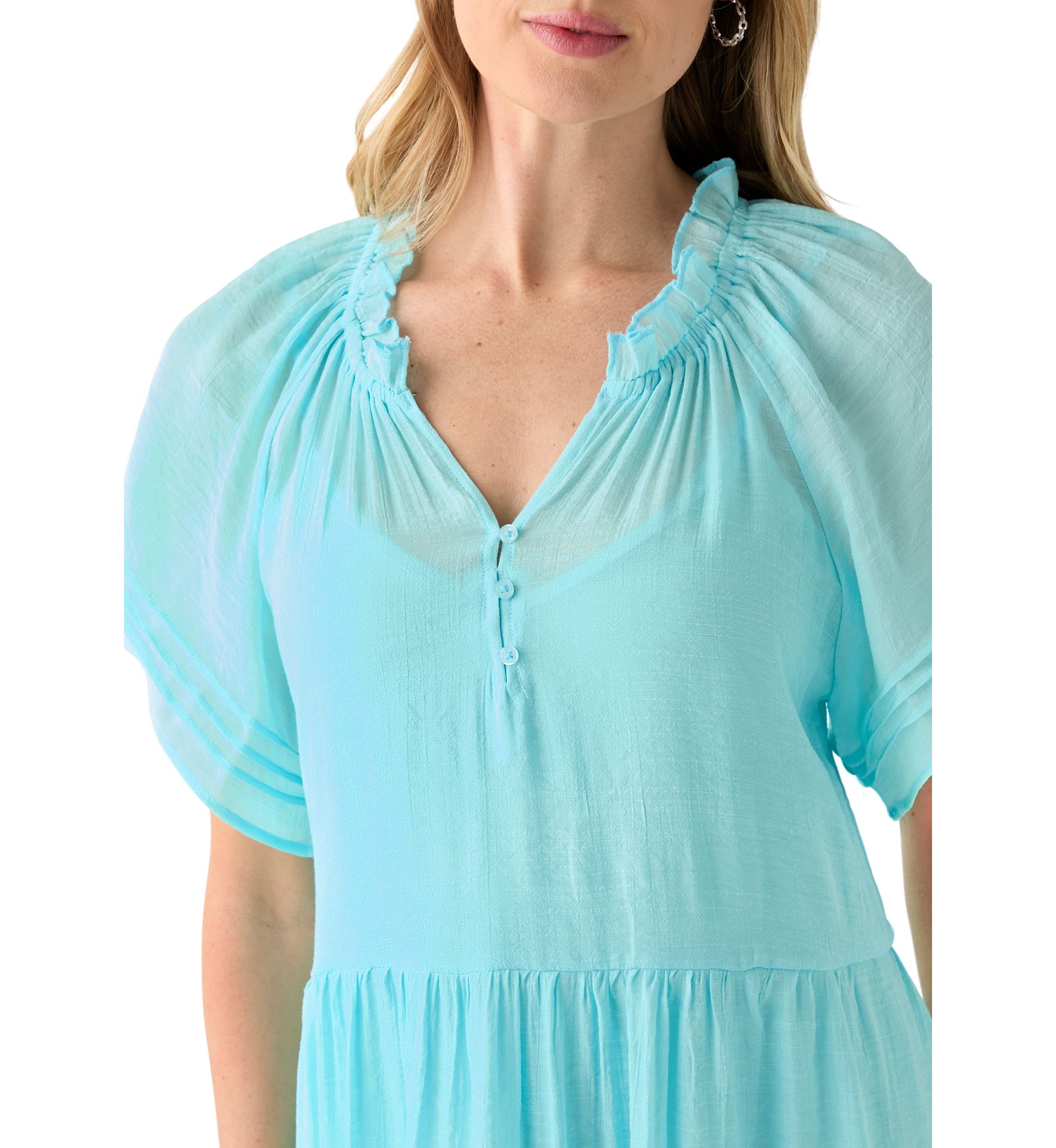 Petite Island Paradise Midi Dress