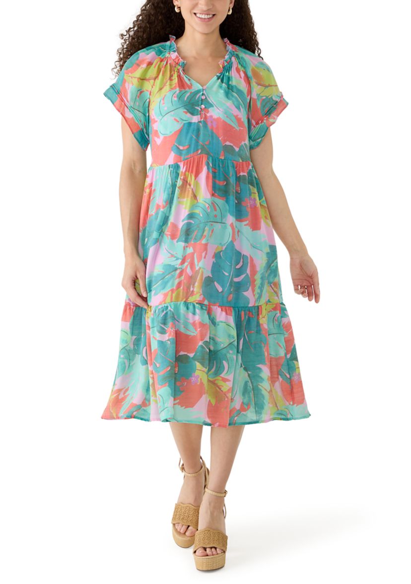 sharagano casual dresses Sharagano womens Front Zip Shirtdress, 12, Orange