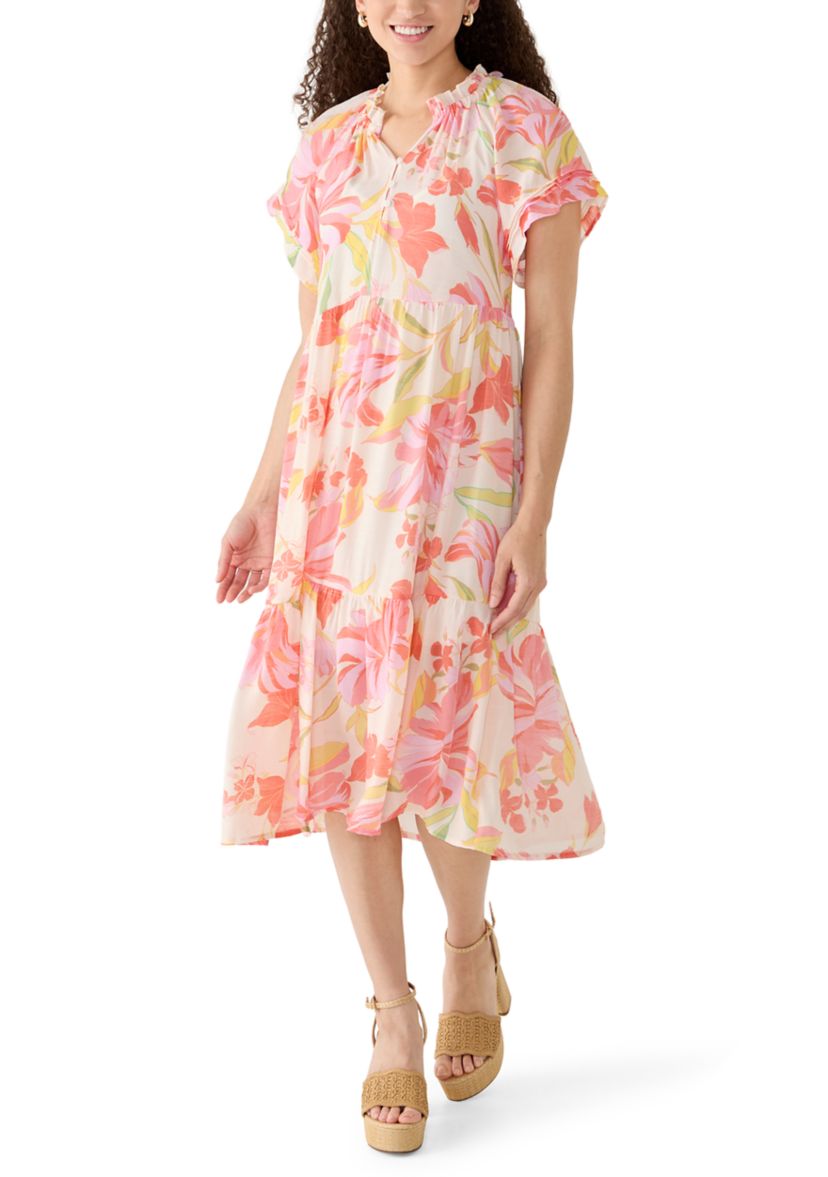 sharagano casual dresses Dress Casual Maxi By Sharagano In Tan, Size: Xl  Clothes Mentor Rochester  Hills MI #311
