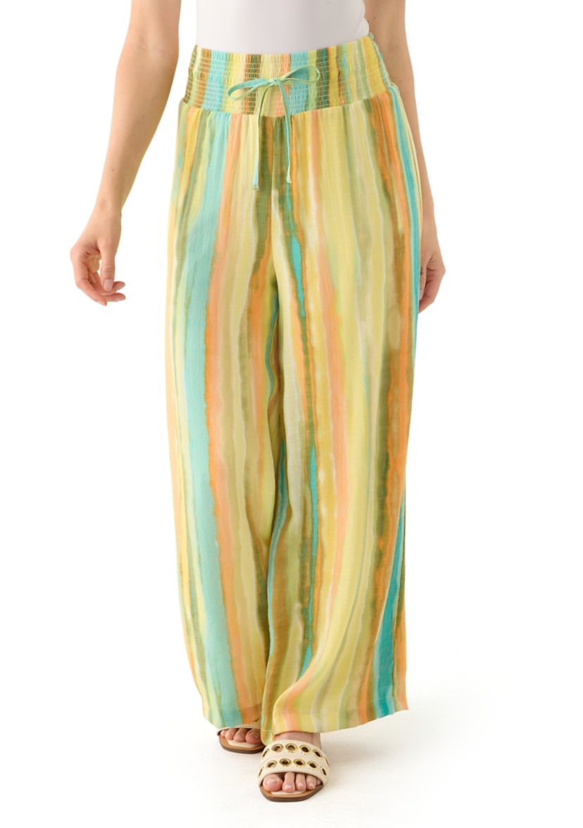 Petite Striped Trousers