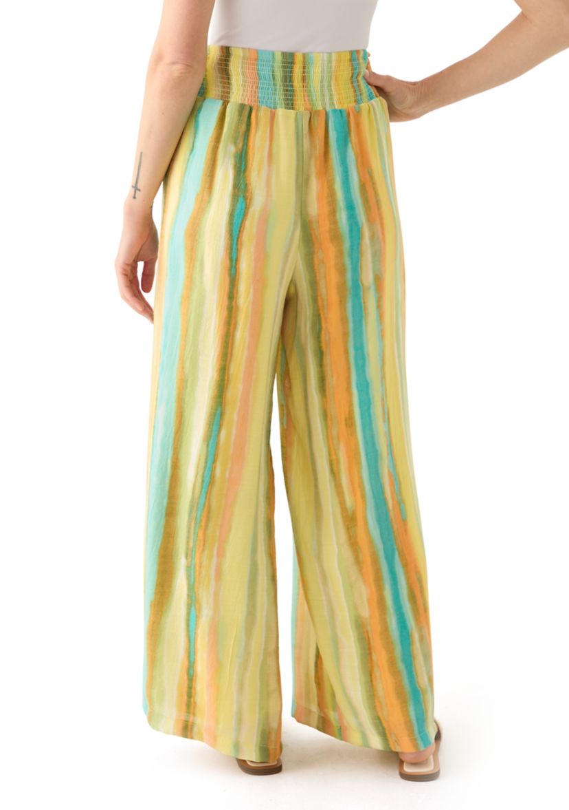 Petite Striped Trousers