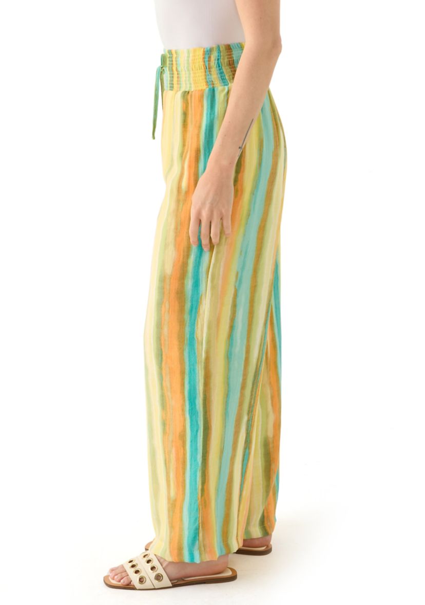 Petite Striped Trousers
