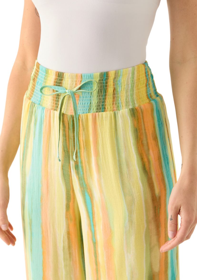 Petite Striped Trousers