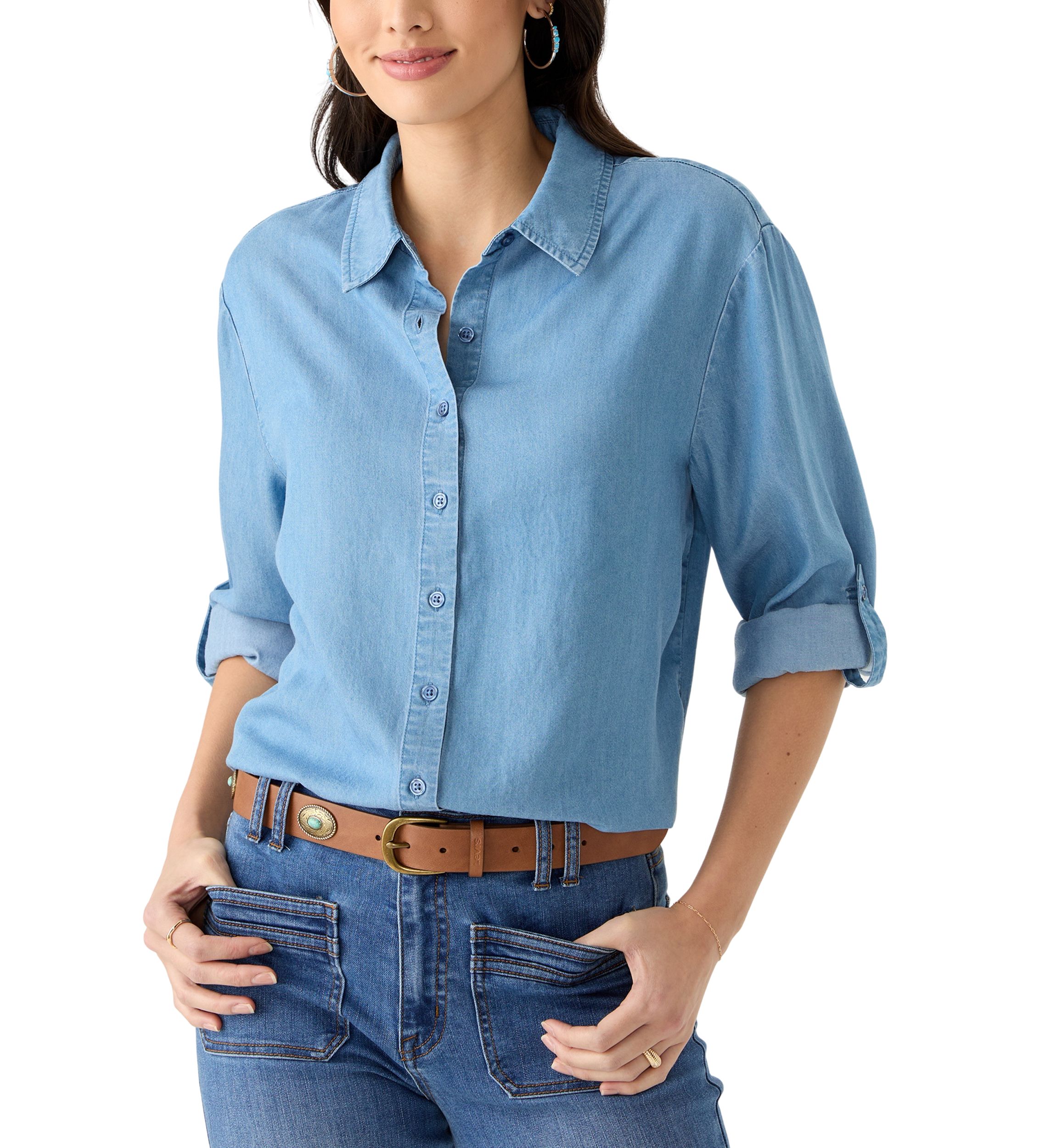 Womens Long Sleeve Tunic Top