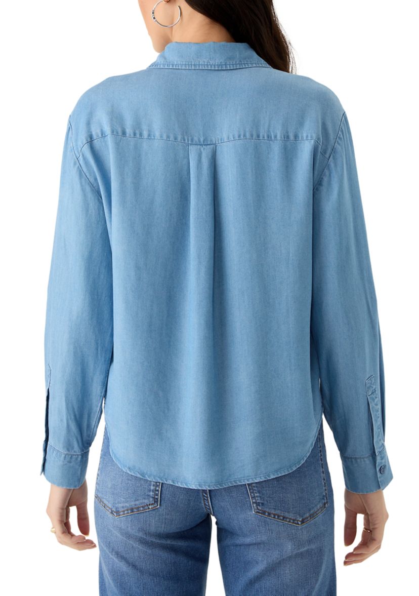 Womens Long Sleeve Tunic Top