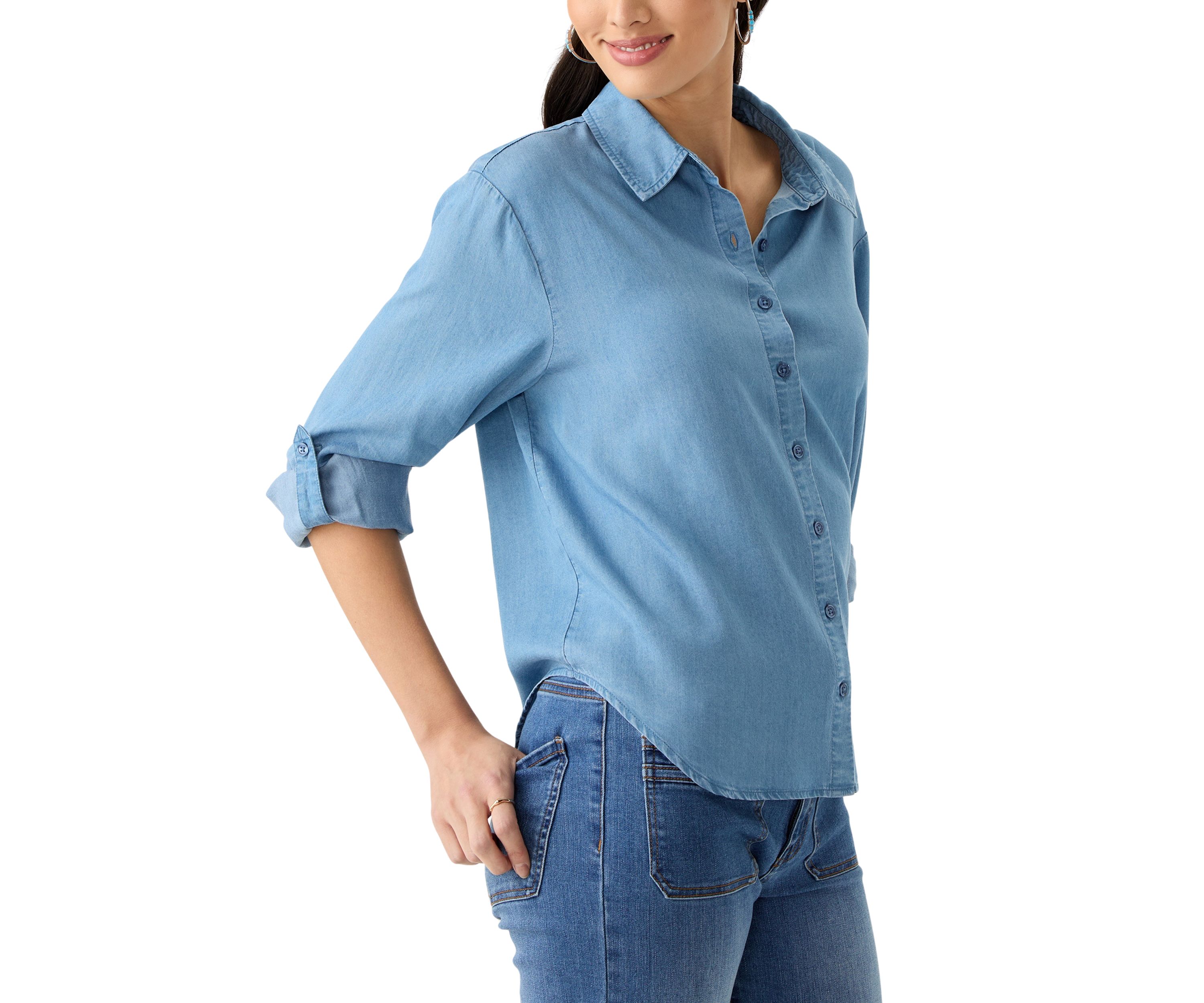 Womens Long Sleeve Tunic Top