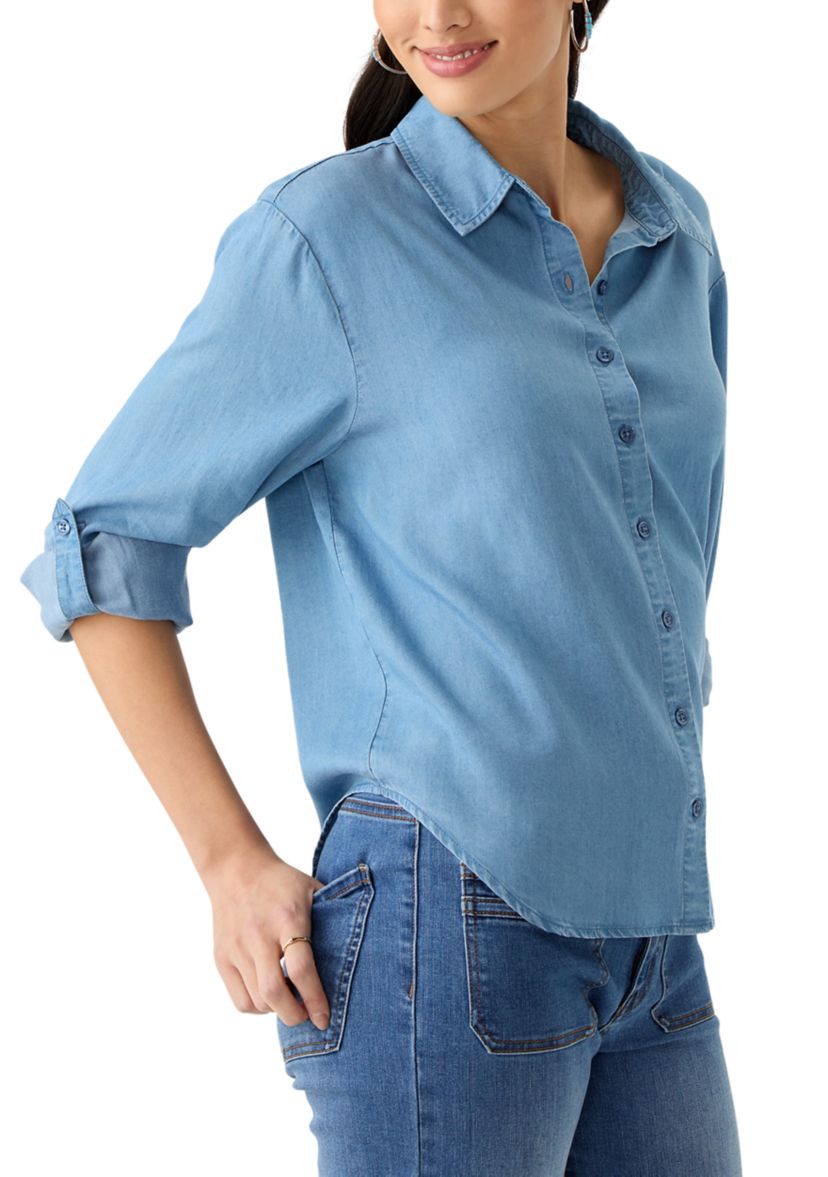 Womens Long Sleeve Tunic Top