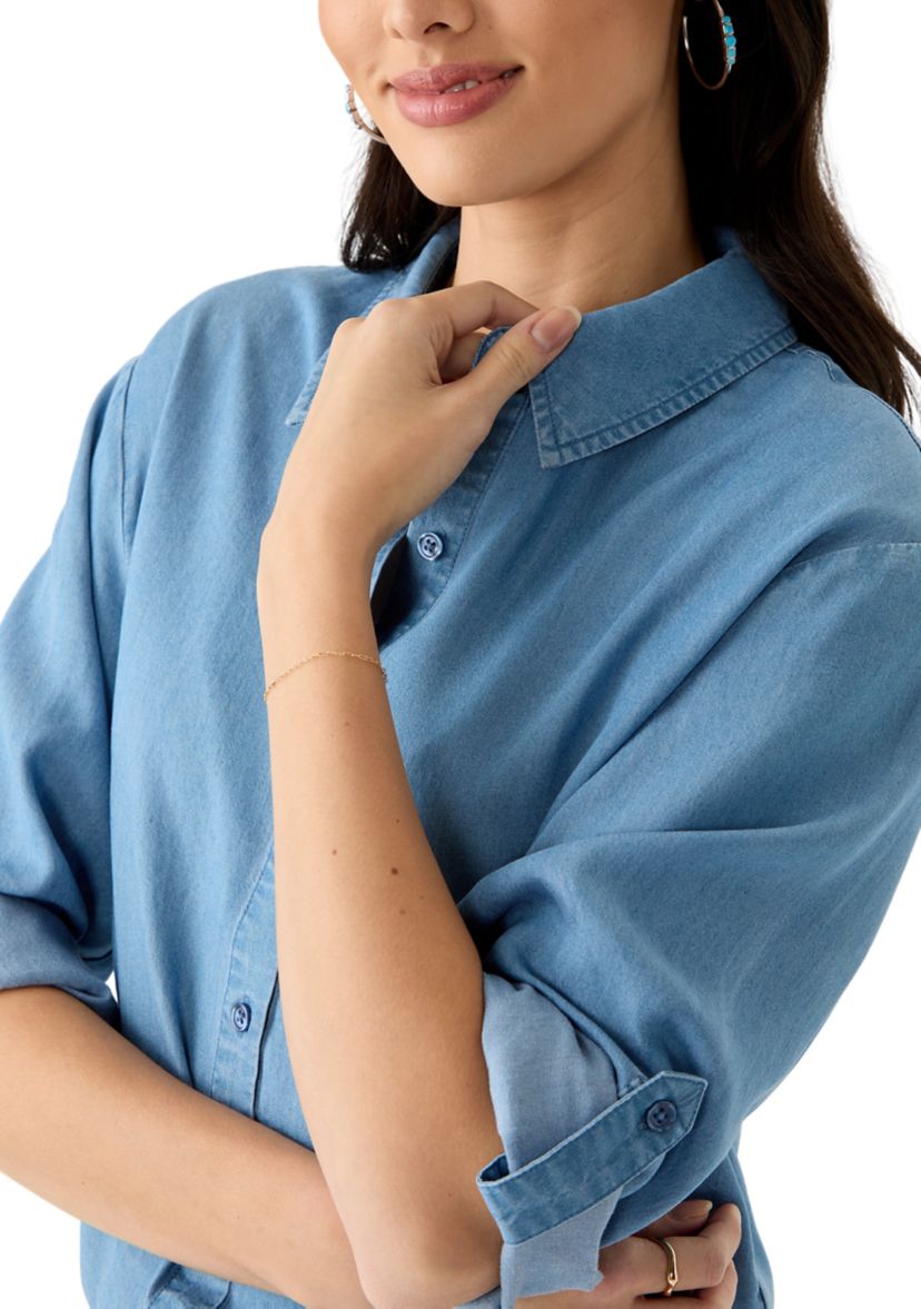 Womens Long Sleeve Tunic Top