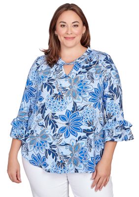 Belk ruby rd plus size sale tops