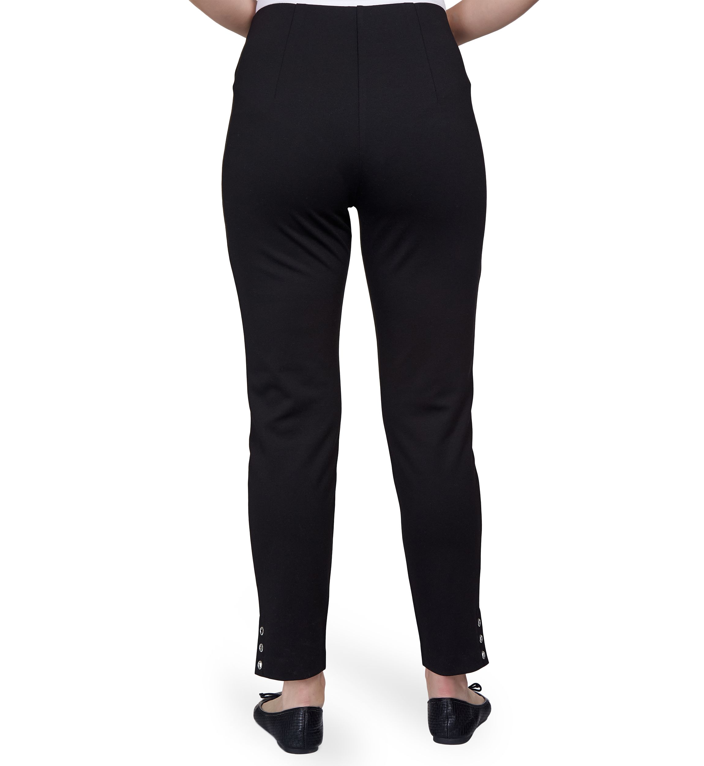 Womens Pull On Ponte Pants