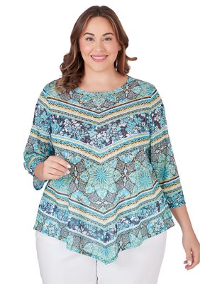 Ruby Rd Plus Size Must Haves Printed Knit Top  Fashion clothes women,  Clothes for women, Clothes