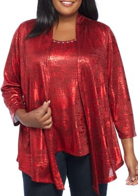 ruby rd tops plus size