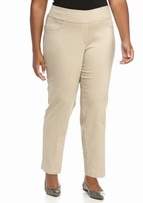 Plus Size Pull-On Pants