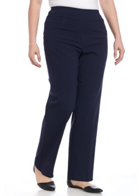 Ruby Rd Plus Size Millennium Pull On Pants - Short Length | belk