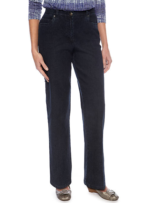 Ruby Rd Classic Elastic Side Jeans | belk