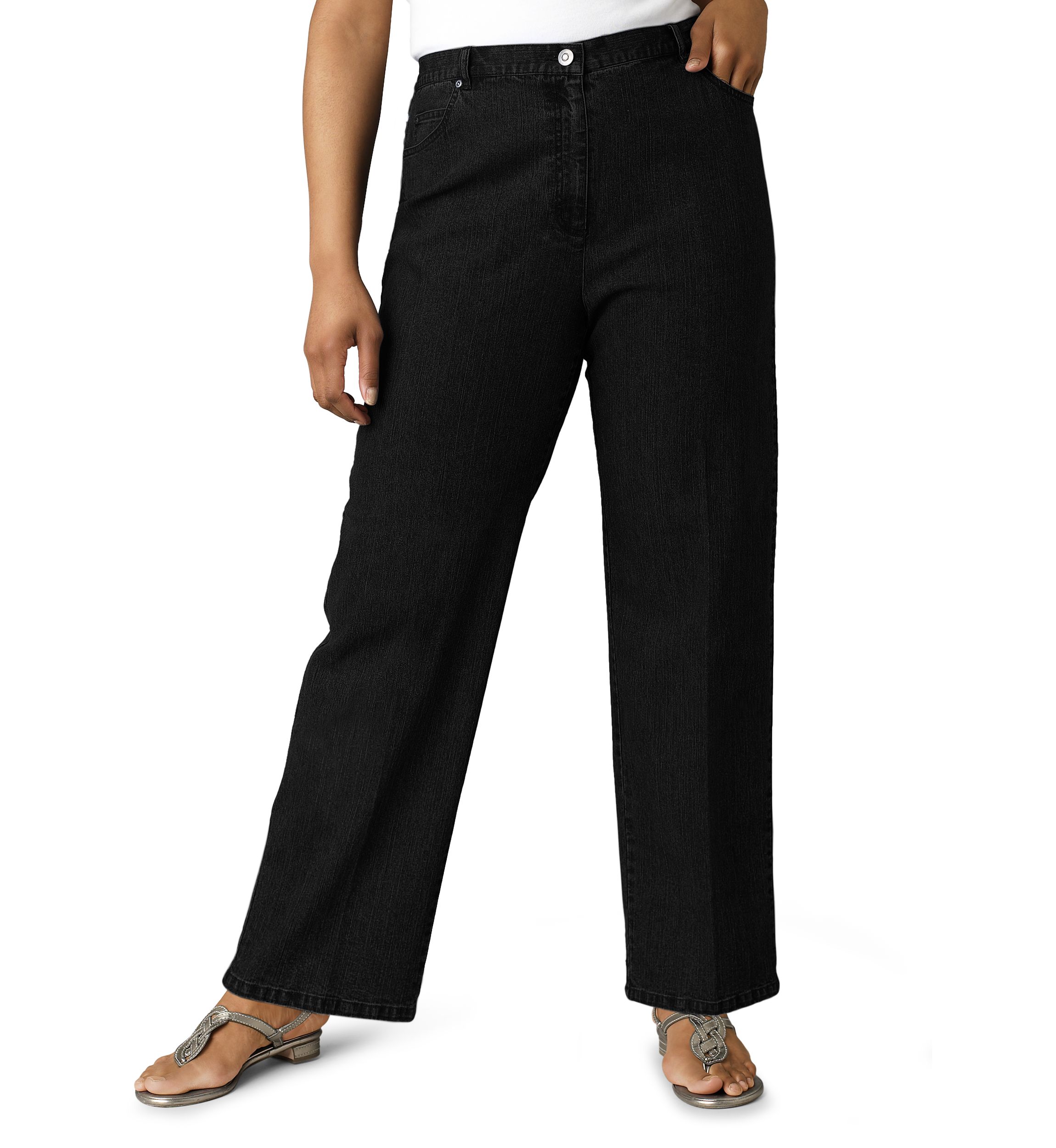 Plus Size Key Item Collection Stretch Denim