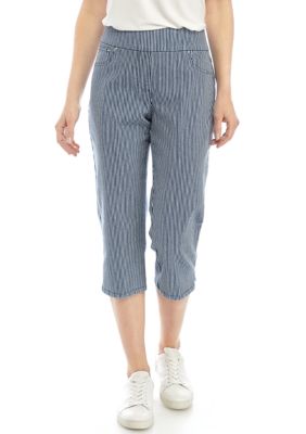 womens pull on capri pants