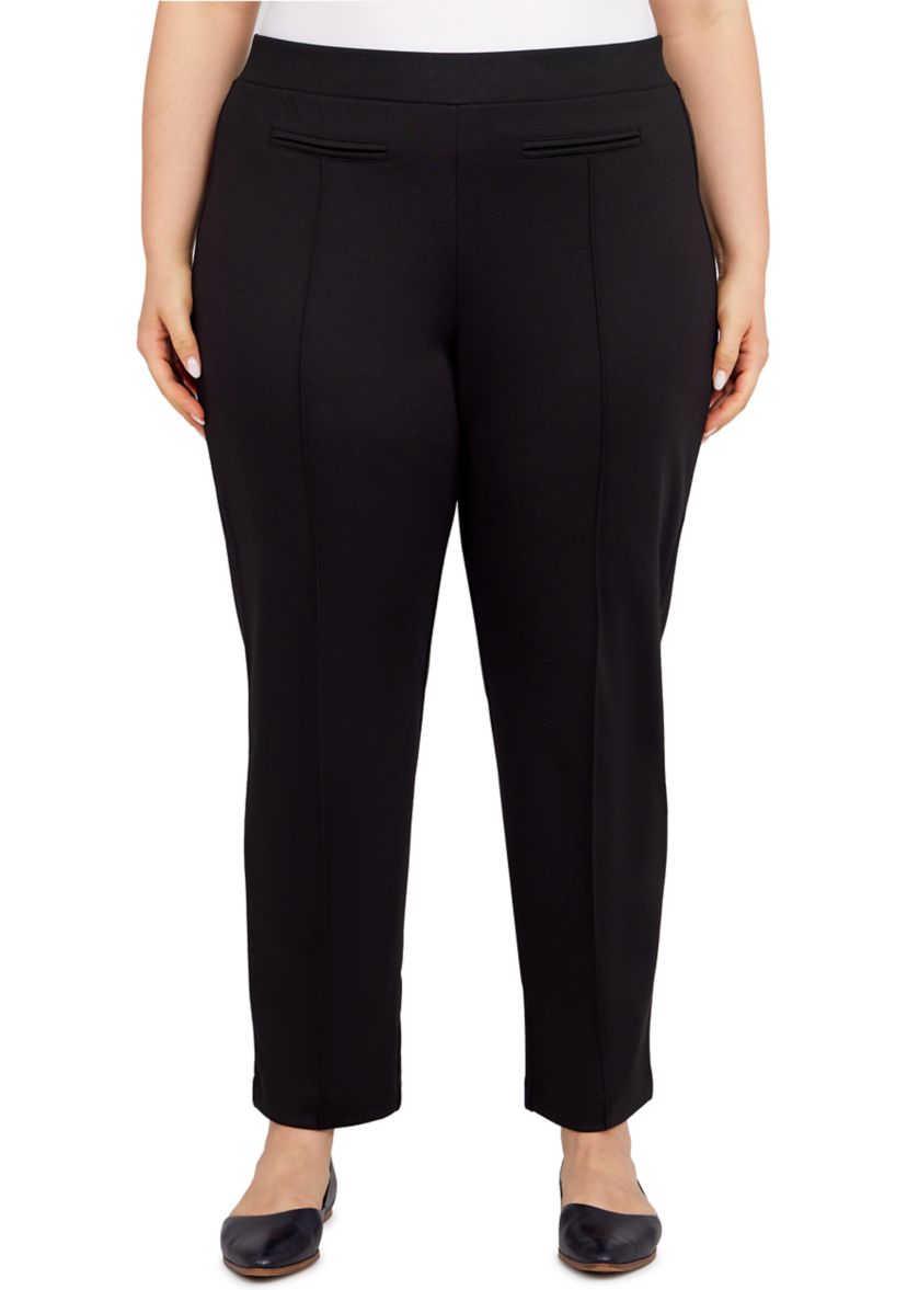 Plus Size Bet On Chic Ponte Pants