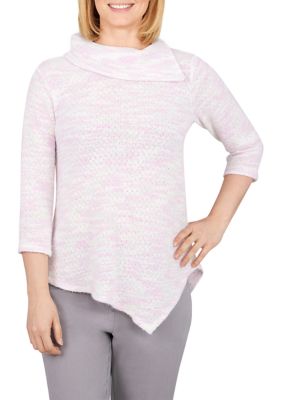 Women's Asymmetric Split Top