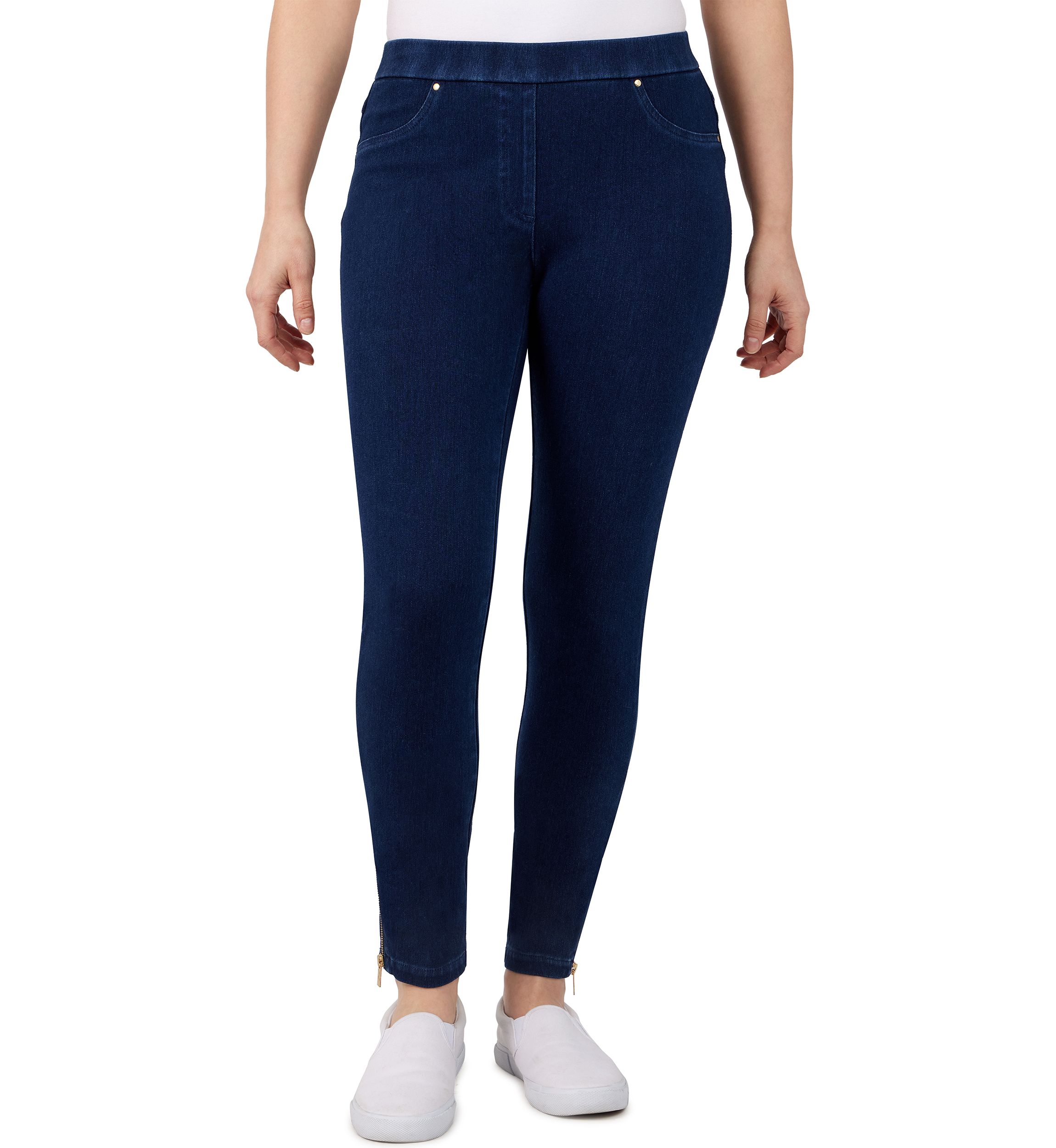Knitted Twill Pull-On Pants