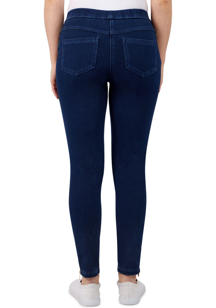 Knitted Twill Pull-On Pants