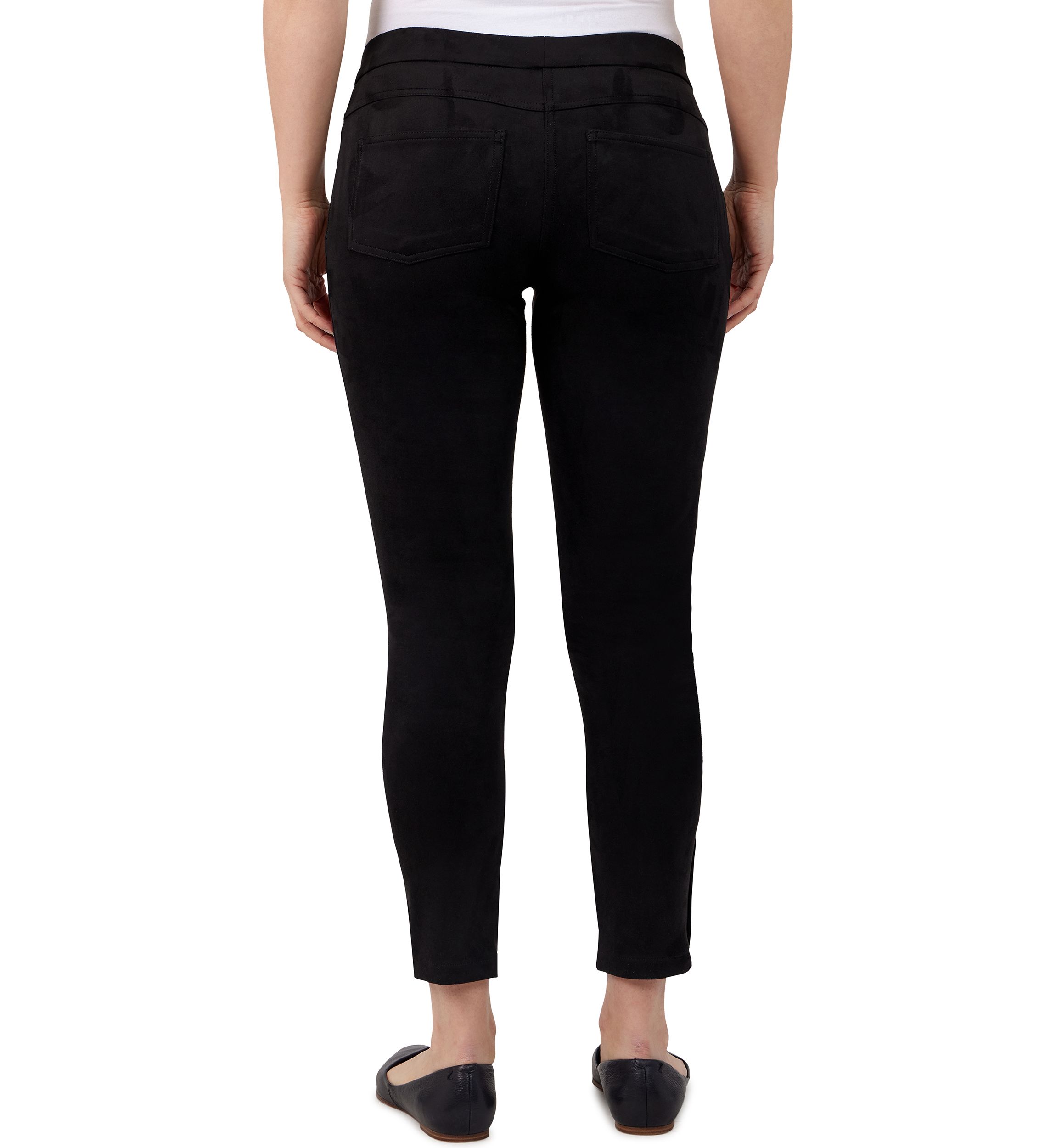 Mix Master Stretch Suede Ankle Pants