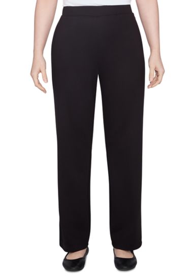 Women's Luxe Double Knit Pull-On Pants