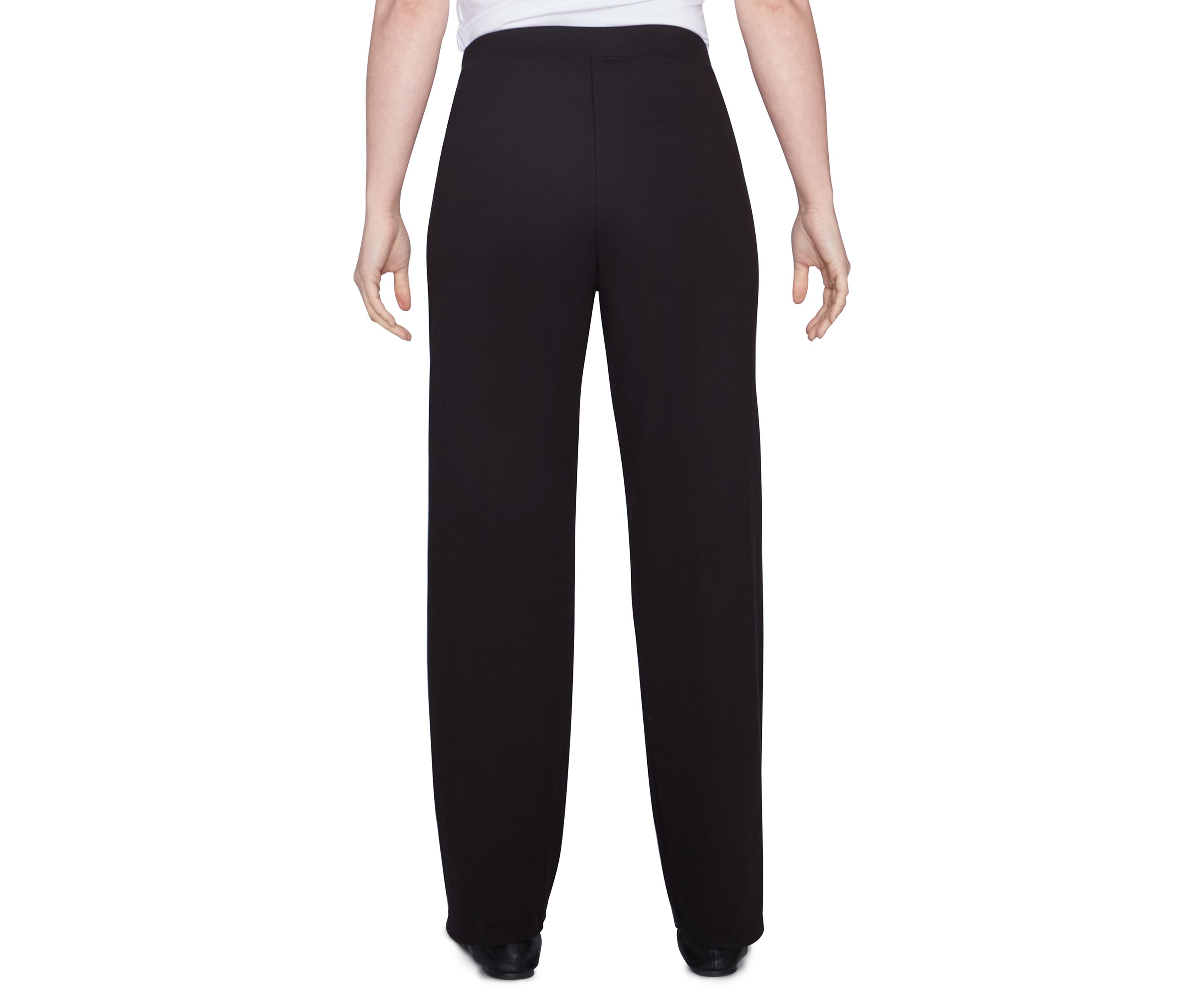 Womens Luxe Double Knit Pull-On Pants