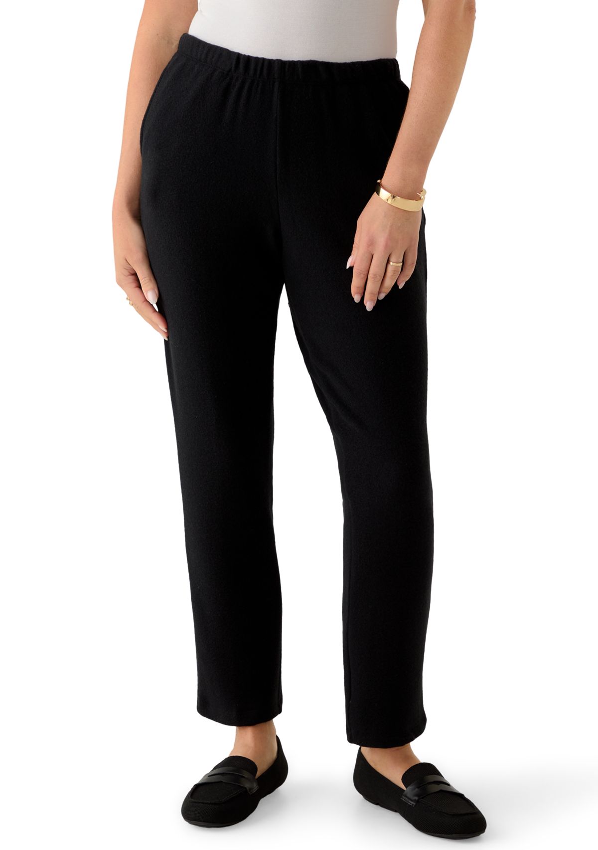 Petite Pull On Cozy Hatchi Pants