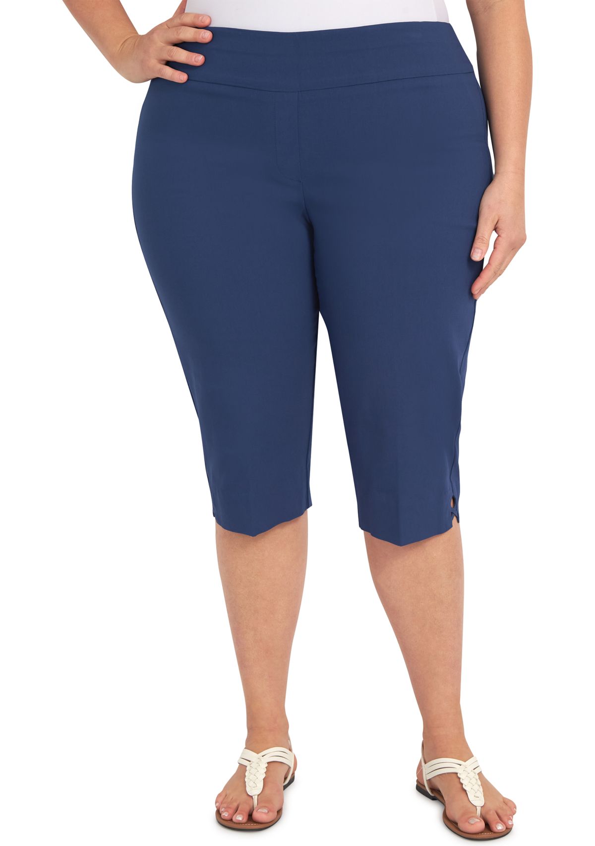 Plus Size Tech Clamdigger Pants