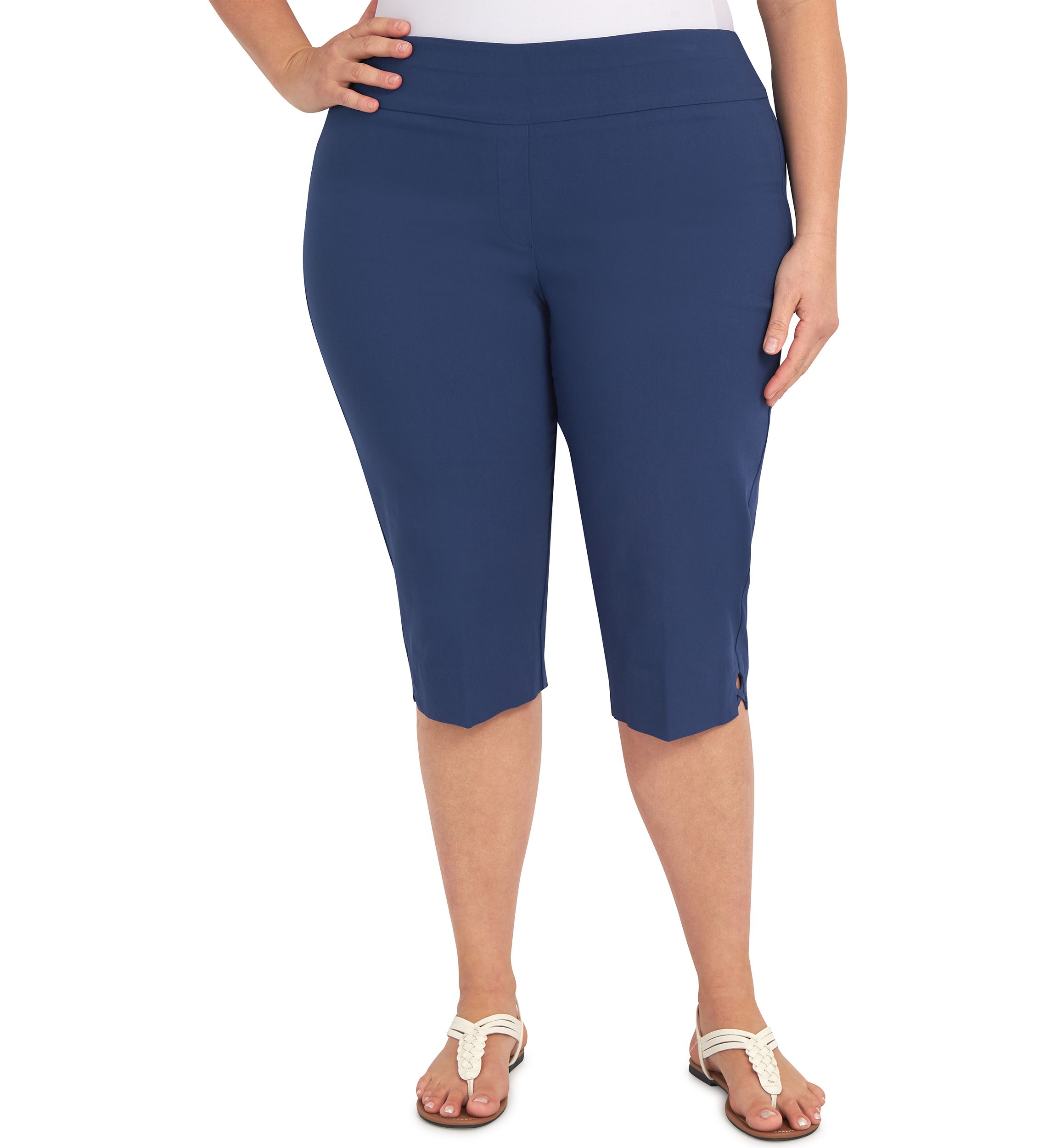 Plus Size Tech Clamdigger Pants