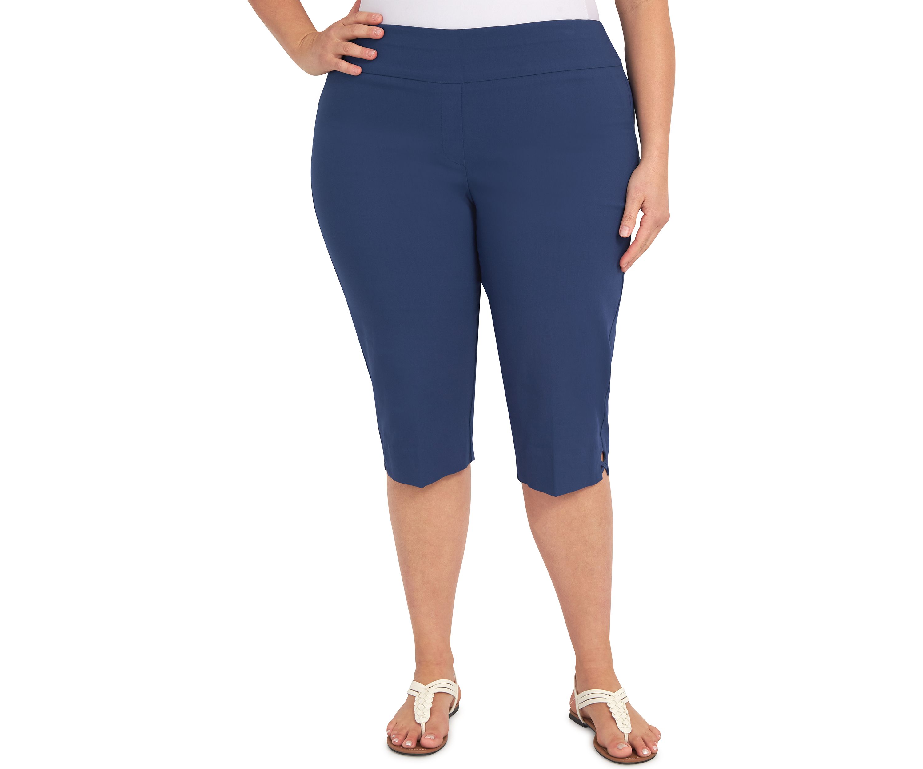 Plus Size Tech Clamdigger Pants