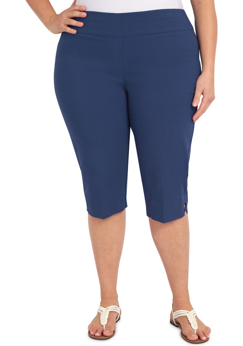 Plus Size Tech Clamdigger Pants