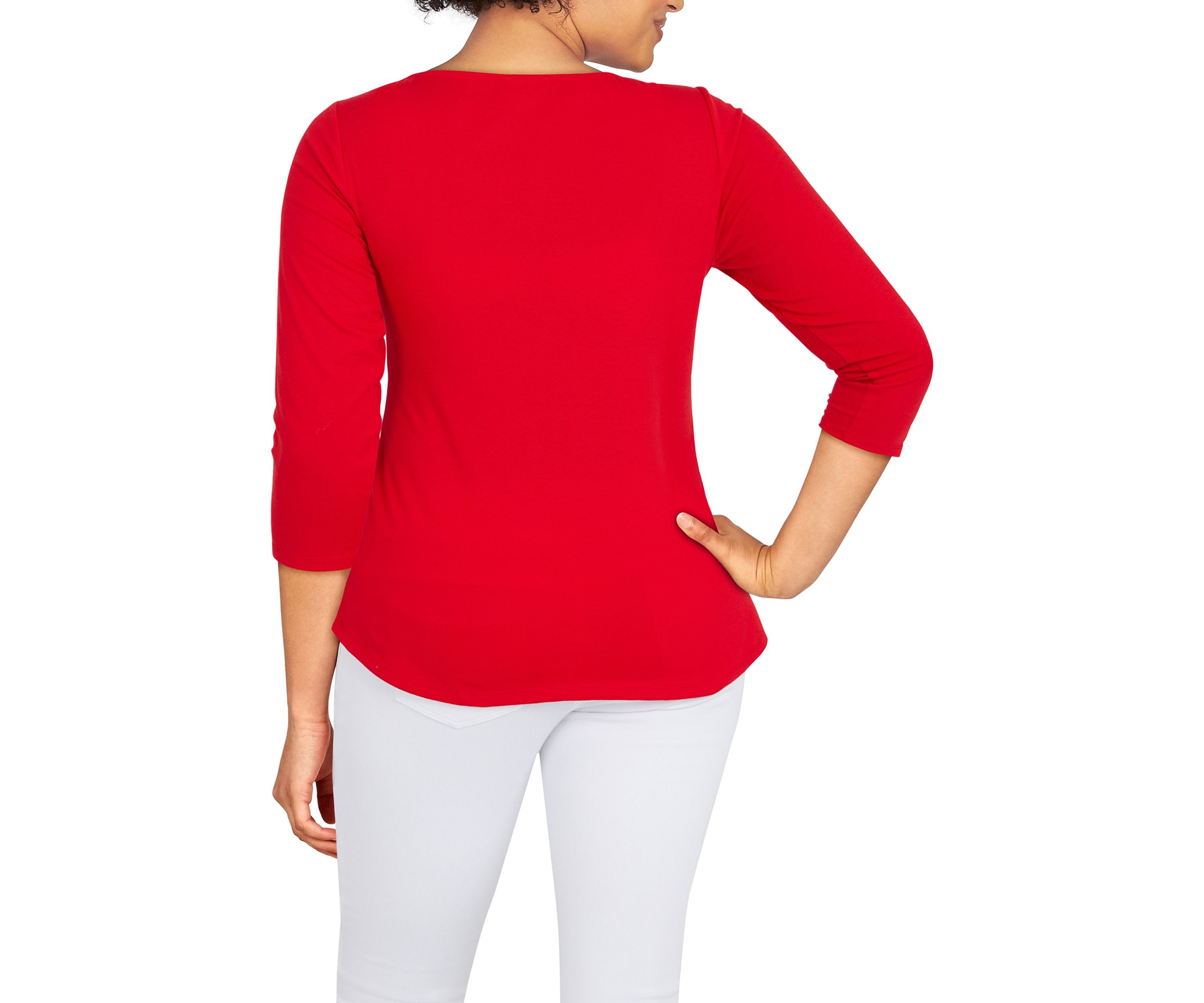 Womens Holiday Puppies Top