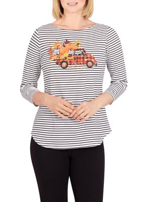 Women's Fall Striped Top